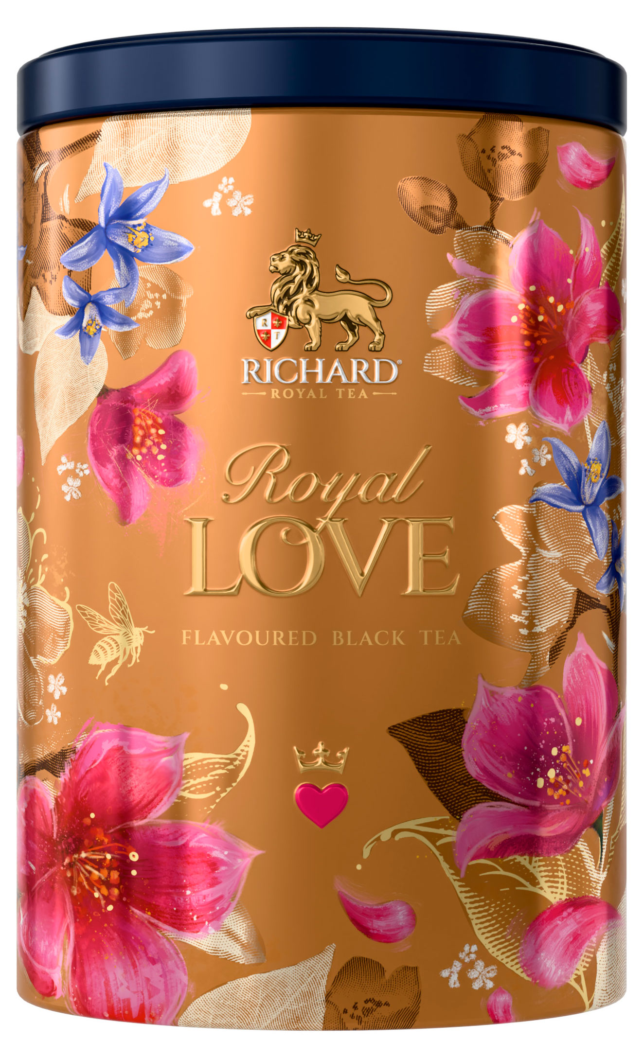 Чай черный Richard Royal Love листовой с бергамотом, 80 г