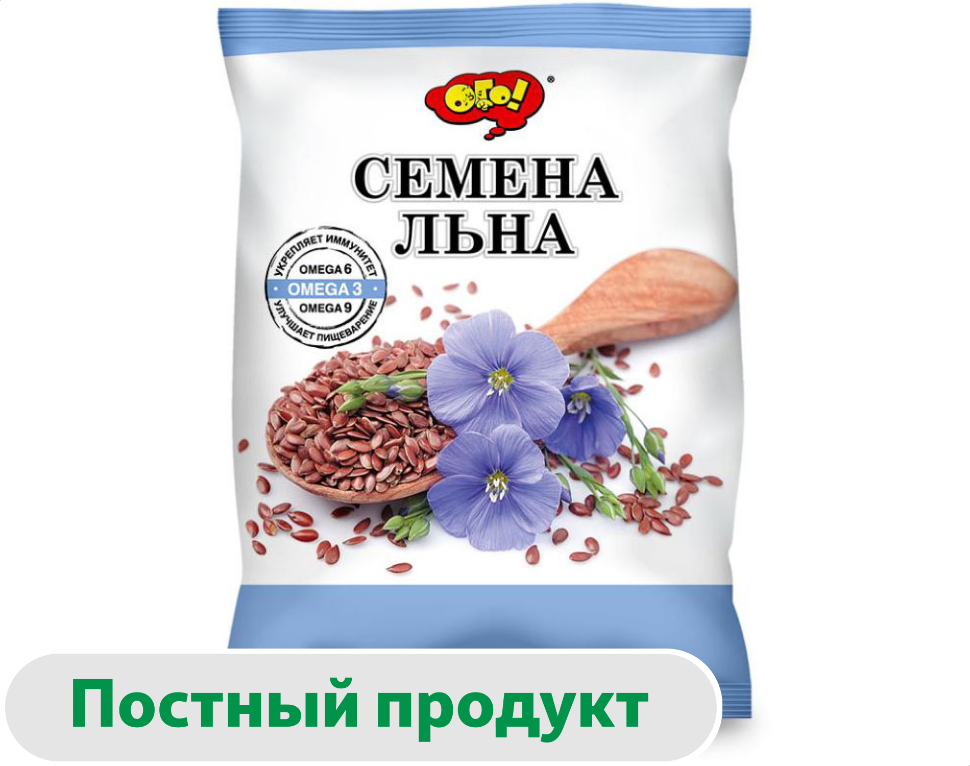 Семена льна ОГО!, 150 г