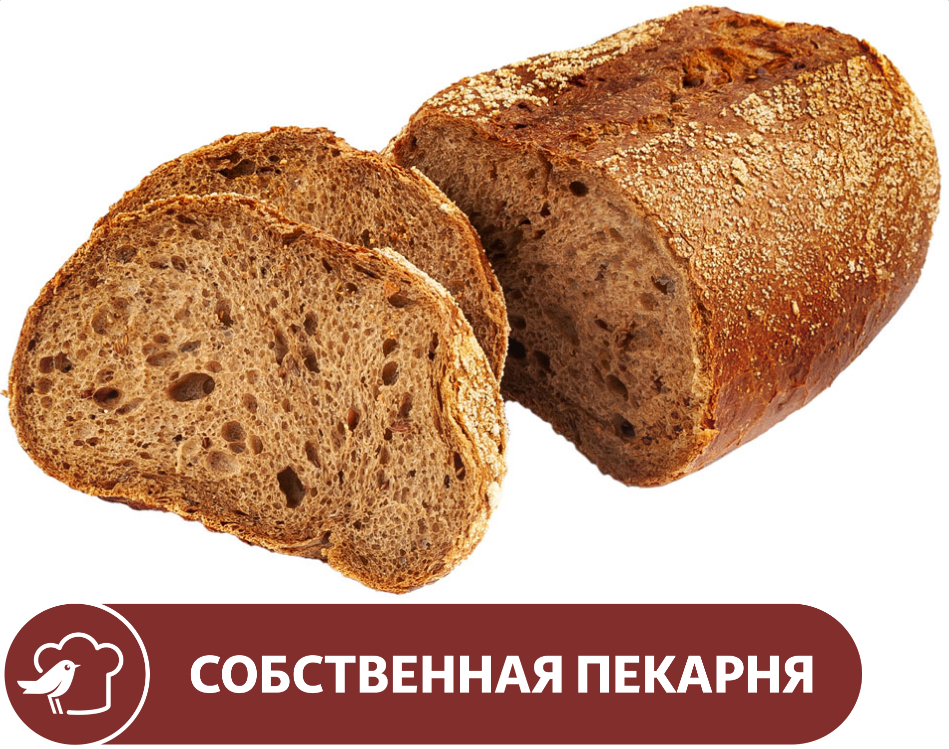 Хлеб АШАН со злаками, 300 г