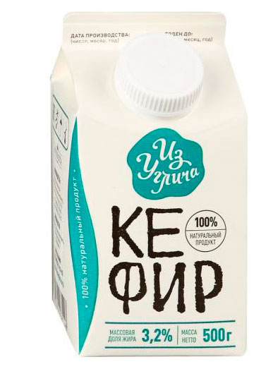 Кефир фермерский Из Углича 3,2% БЗМЖ, 500 г
