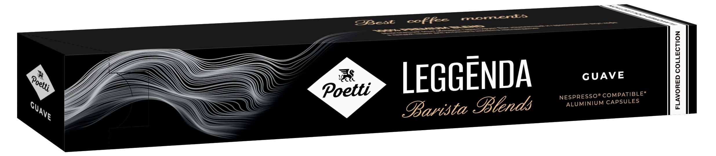 Кофе в капсулах Poetti Guave с ароматом гуавы 10 шт, 53 г