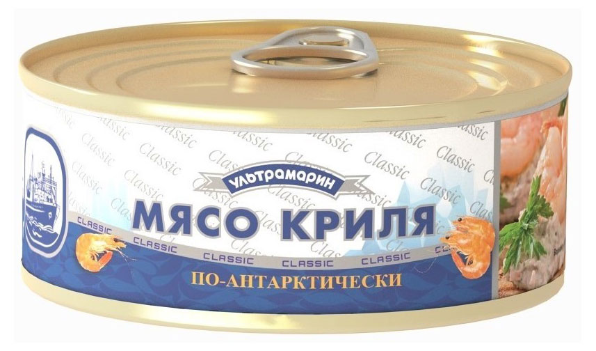 Паштет из мяса криля Ультрамарин По-Антарктический, 105 г