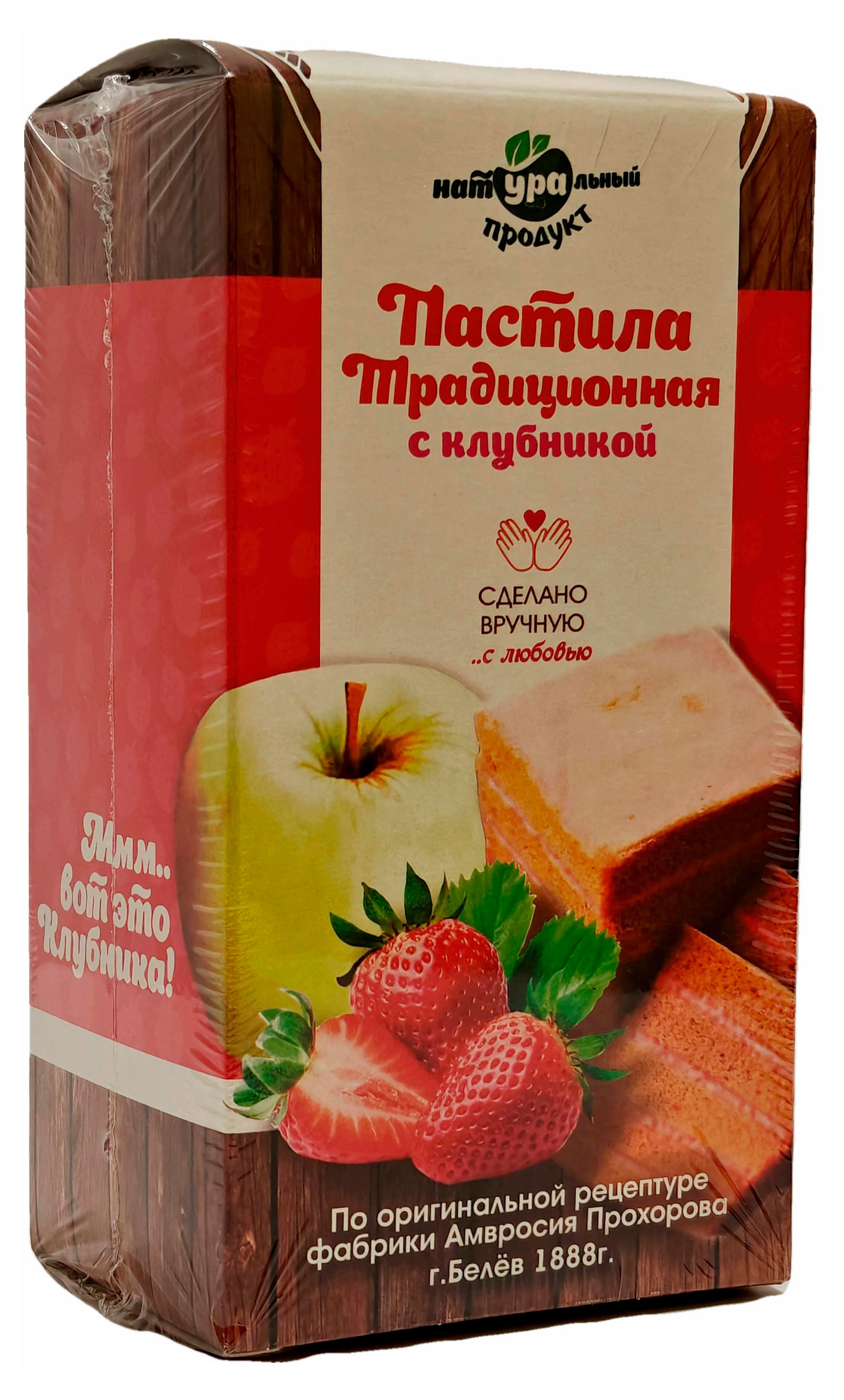 Пастила Белевская с клубникой, 100 г