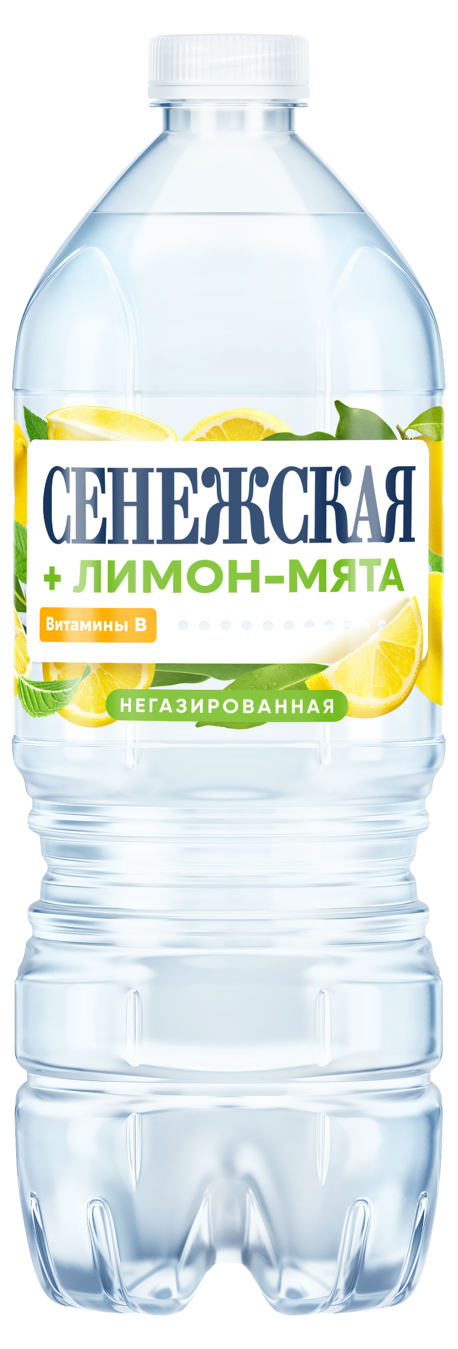 Вода питьевая Сенежская лимон-мята негазированная, 1 л