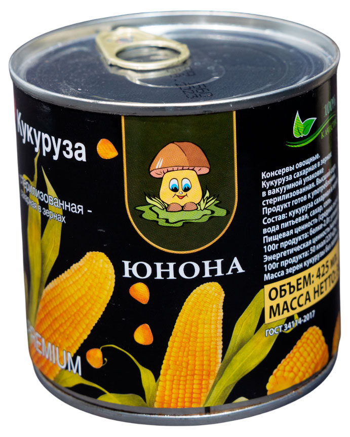 Кукуруза сахарная Юнона, 340 г