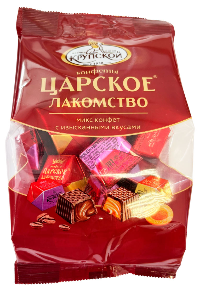 Конфеты Фабрика имени Крупской Царское лакомство, 210 г