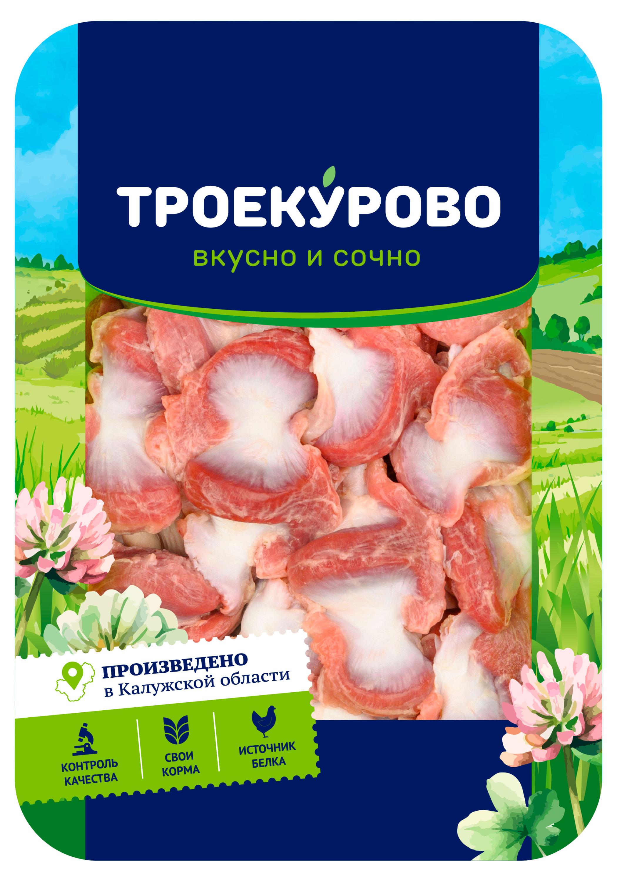 Желудки Троекурово цыпленка бройлера охлажденные, 500 г