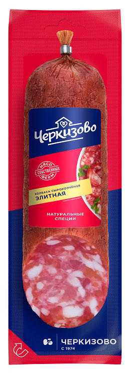 Колбаса сырокопченая Черкизово Элитная, 225 г