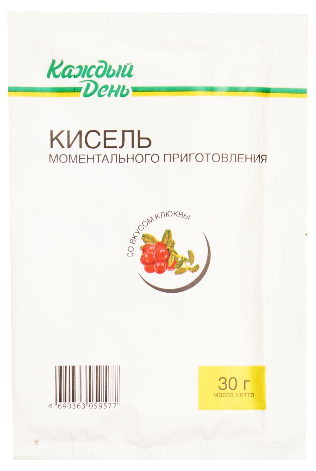 Кисель Каждый день клюква, 30 г