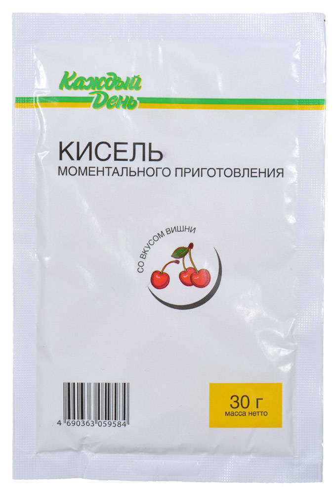Кисель Каждый день вишня, 30 г