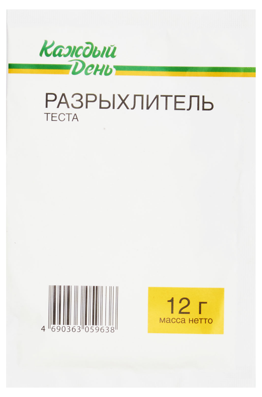 Разрыхлитель для теста Каждый День, 12 г