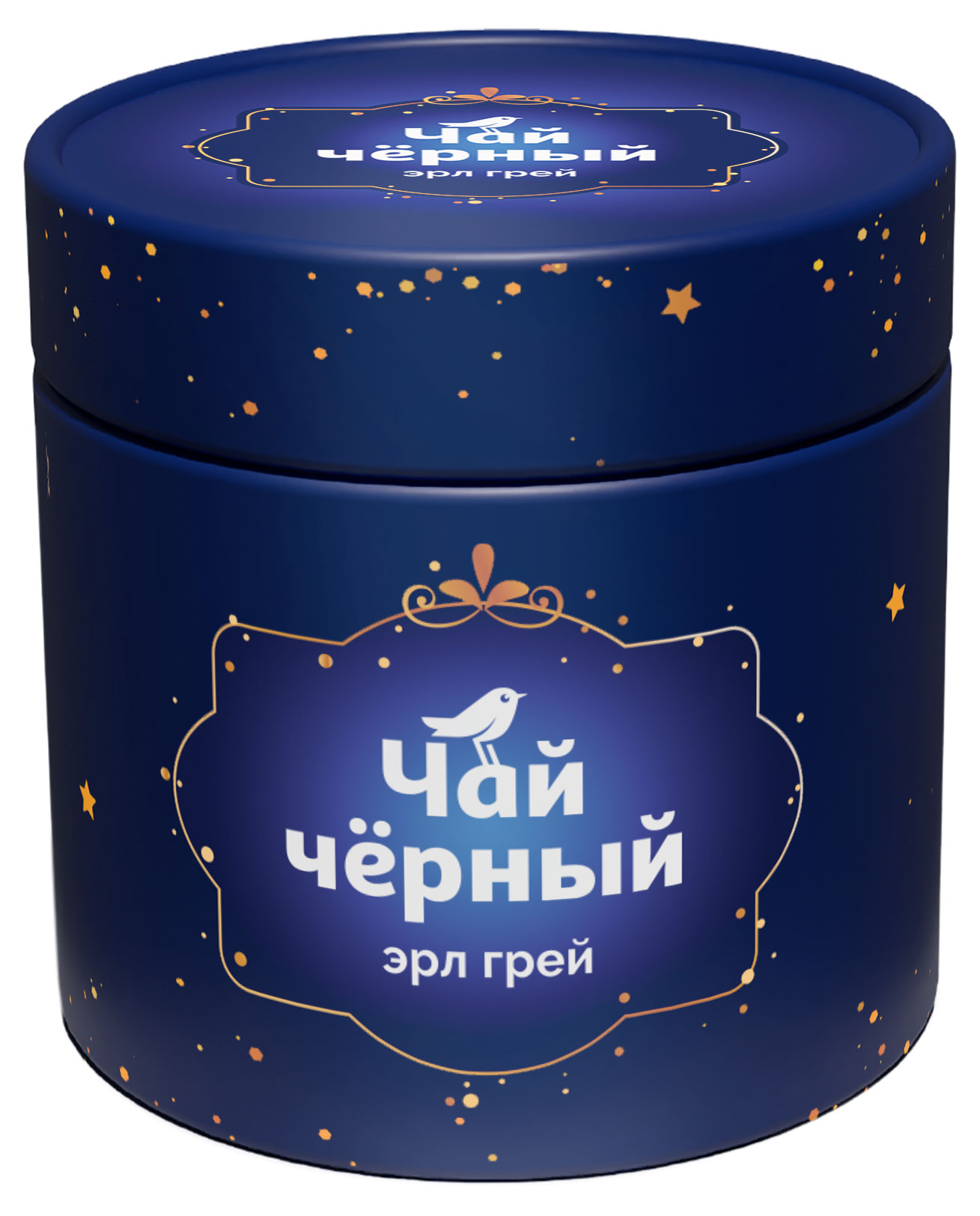 Чай черный АШАН Красная птица Эрл Грей с бергамотом, 100 г