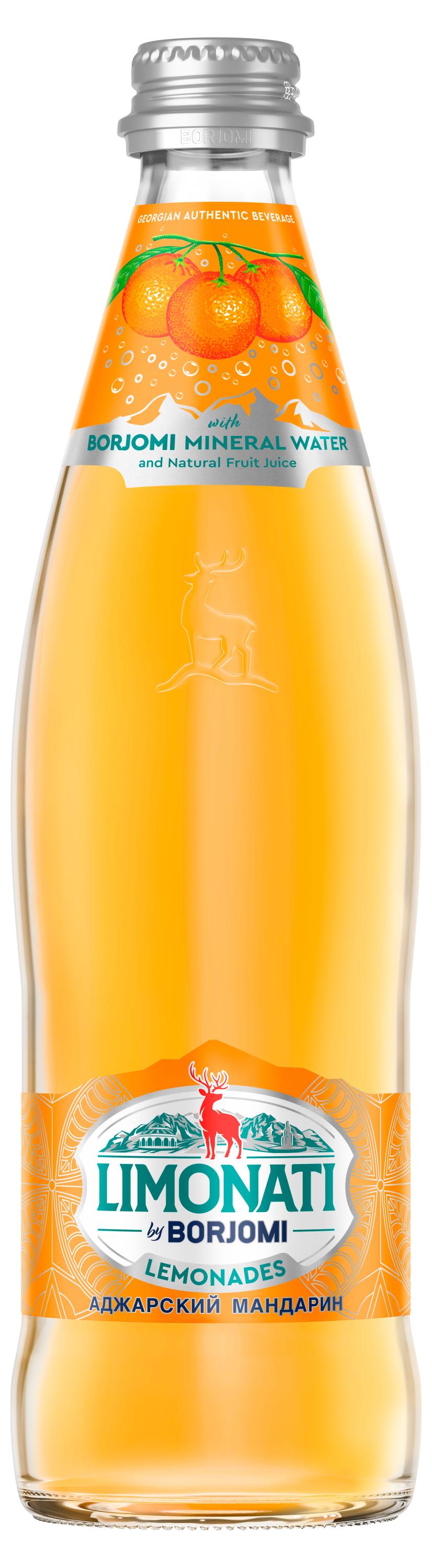 Напиток газированный Borjomi Limonati Мандарин, 500 мл