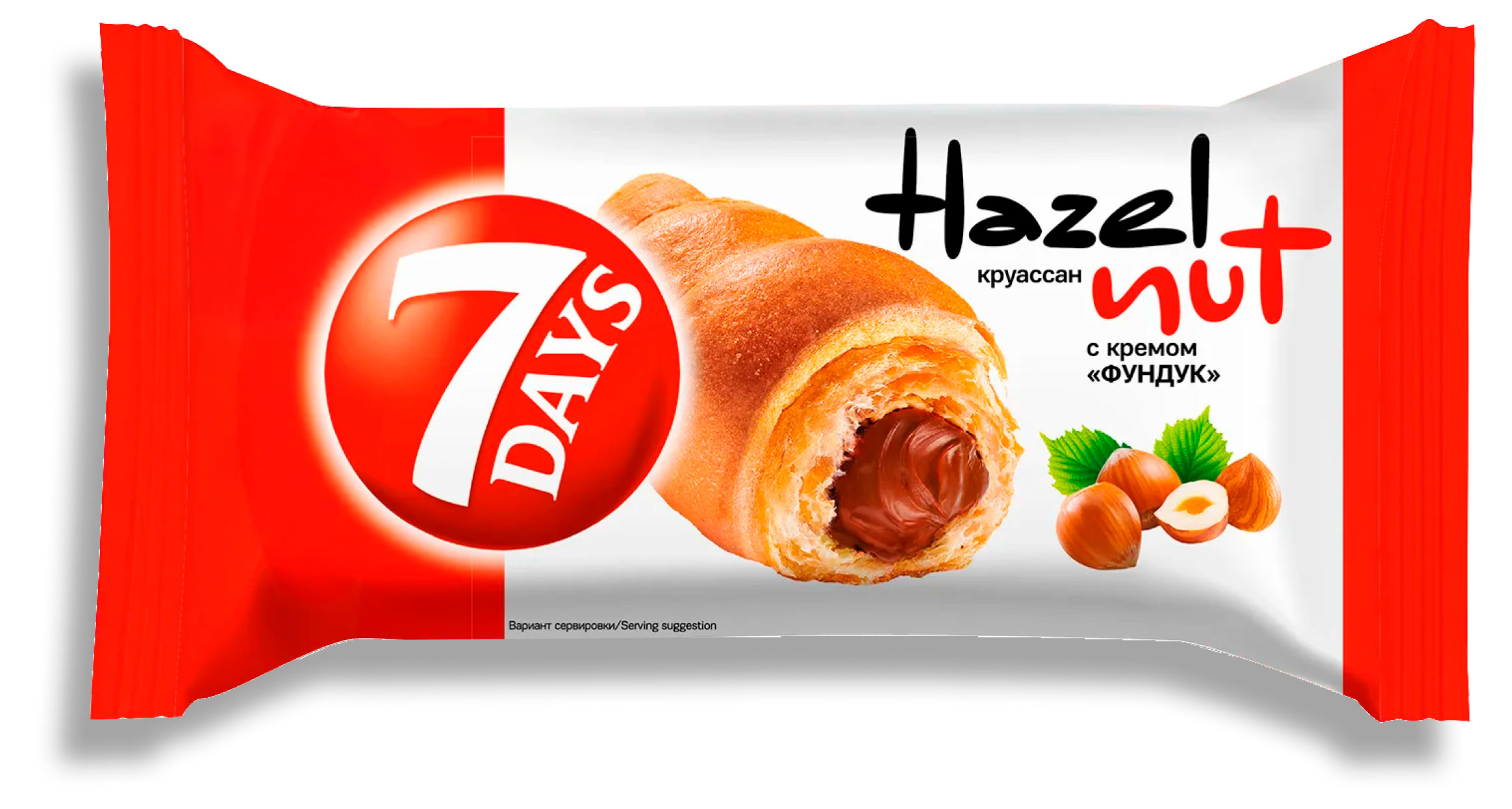 Круассан 7Days с кремом фундук, 65 г