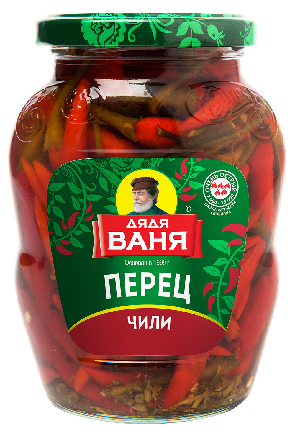 Перец Дядя Ваня чили маринованный, 340 г