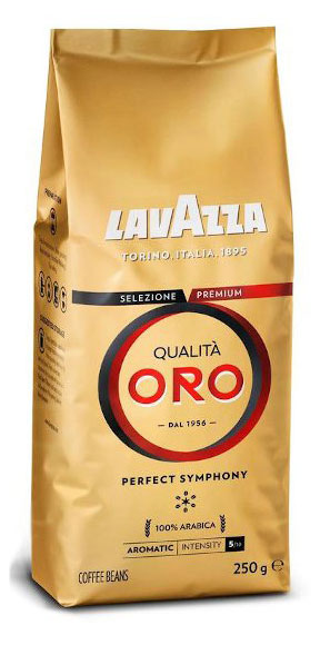 Кофе в зернах Lavazza Qualita ORO Италия, 250 г