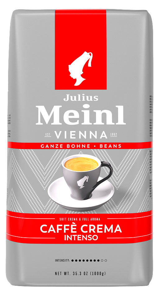 Кофе зерновой Julius Meinl Caffe Crema Intenso Италия, 1 кг