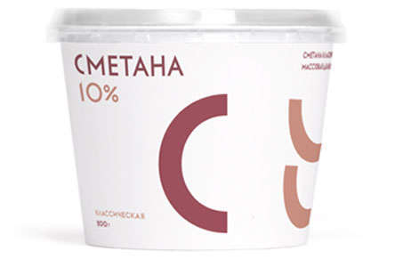 Сметана Братья Чебурашкины фермерская 10% БЗМЖ, 200 г