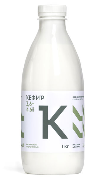 Кефир Братья Чебурашкины фермерский 3,6-4,6% БЗМЖ, 1 кг