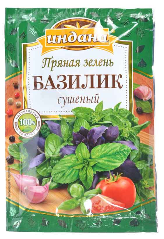 Базилик Индана сушеный, 7 г