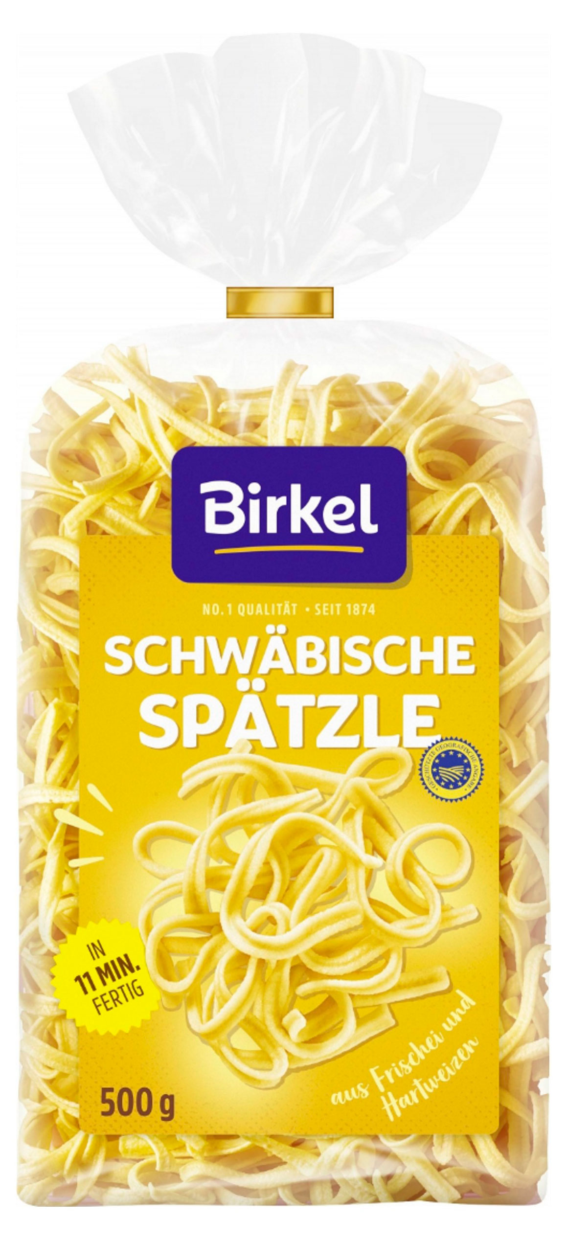 Макаронные изделия Birkel Schwbis Sptzle Германия, 500 г
