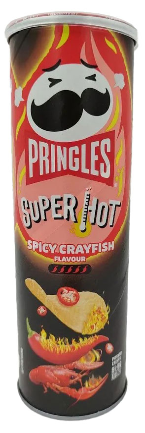 Чипсы картофельные Pringles Острые раки, 110 г