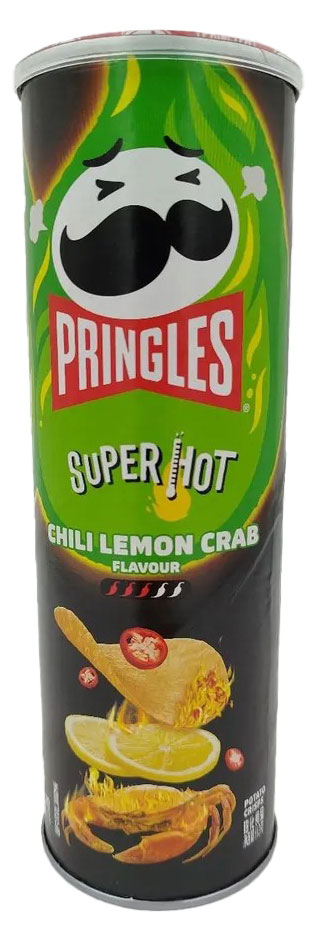 Чипсы картофельные Pringles Чили-лимон и рак, 110 г