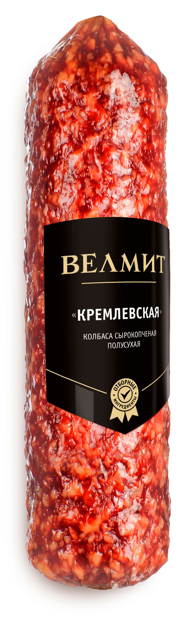 Колбаса сырокопченая Велмит Кремлевская полусухая, ~ 570 г