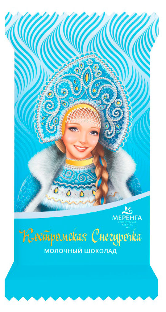 Шоколад молочный Костромская Снегурочка, 15