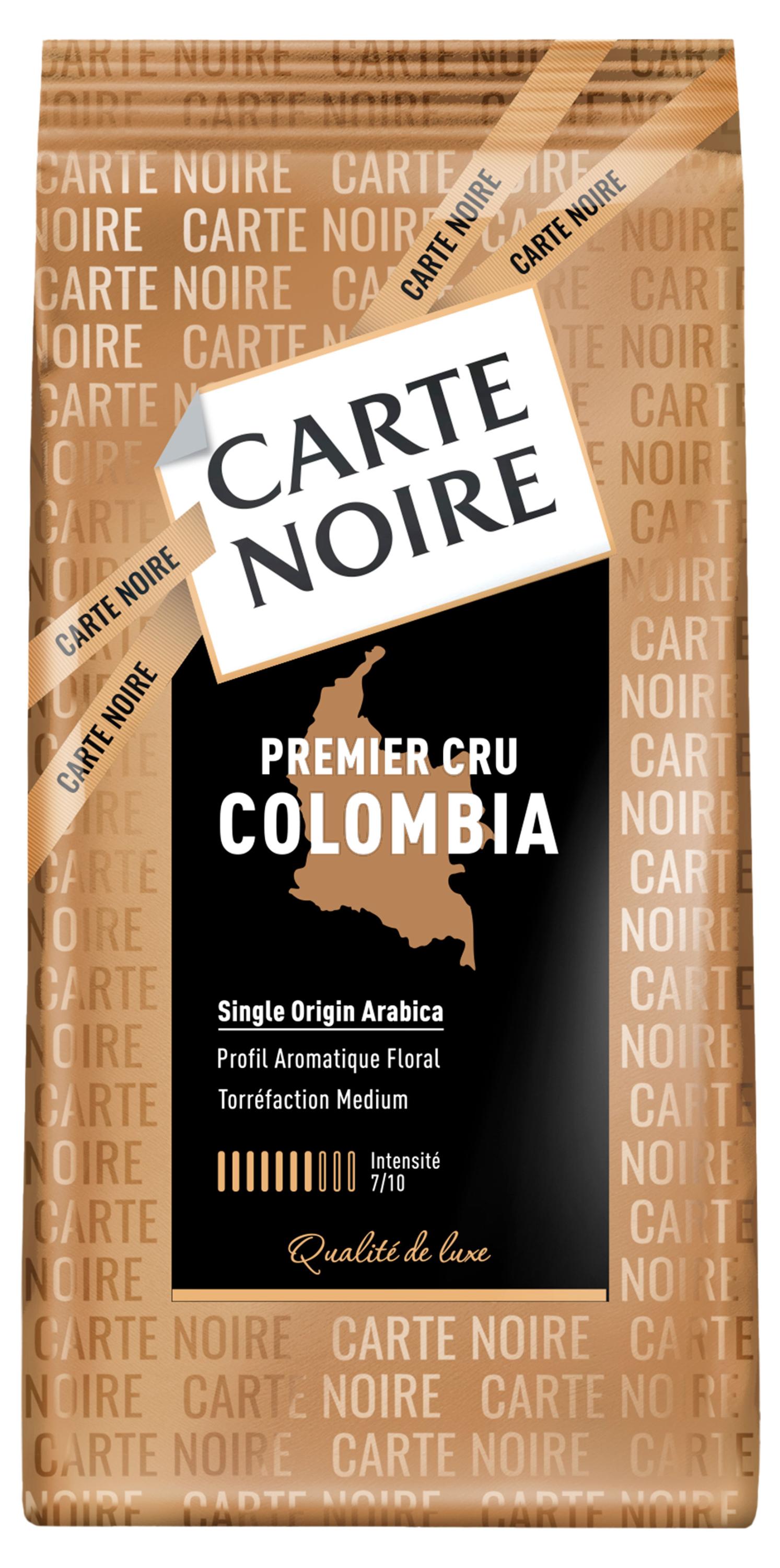 Кофе молотый Carte Noire Premier Cru Colombia, 200 г