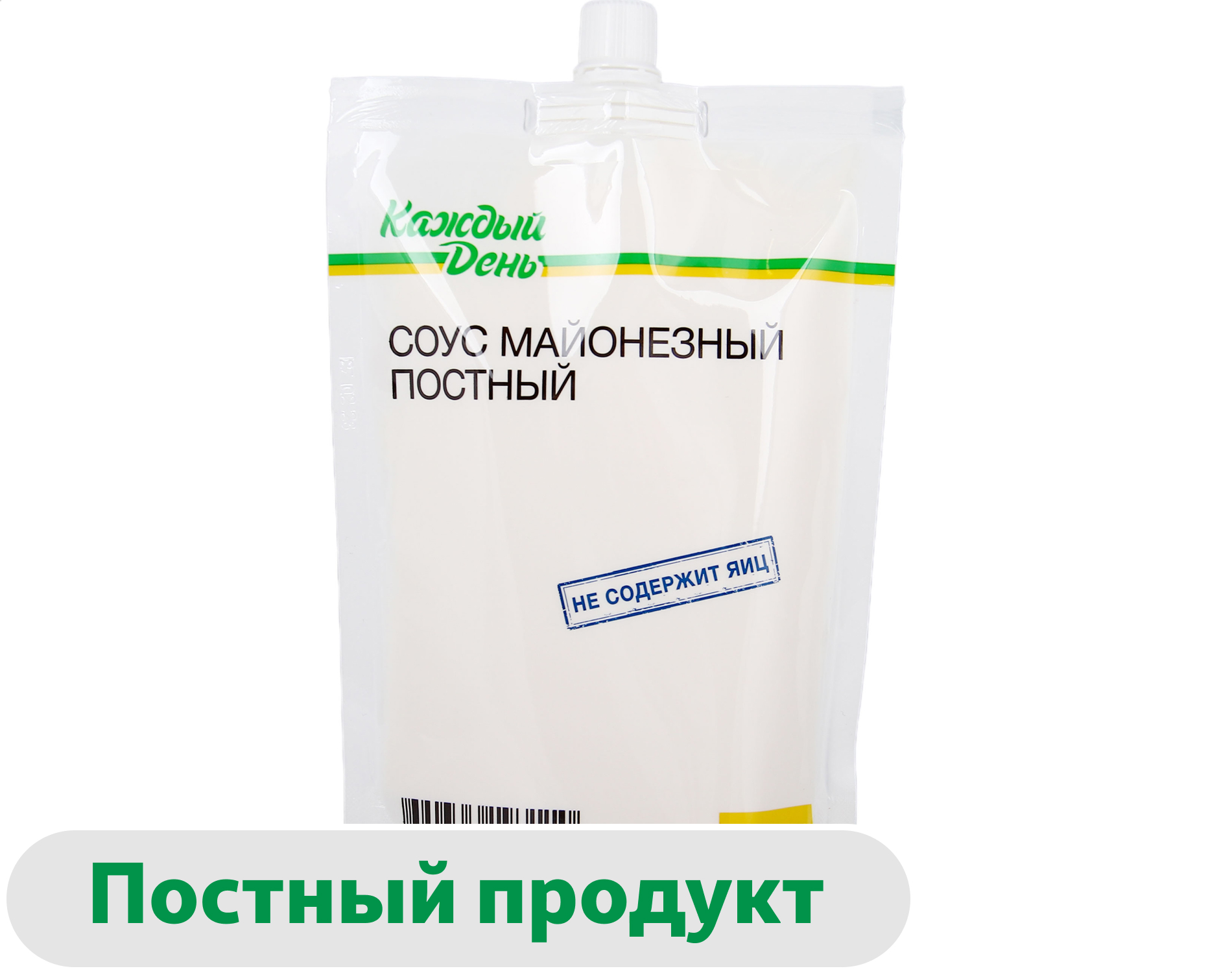 Соус кулинарный майонезный Каждый День постный без яиц 25% охлажденный, 200 мл