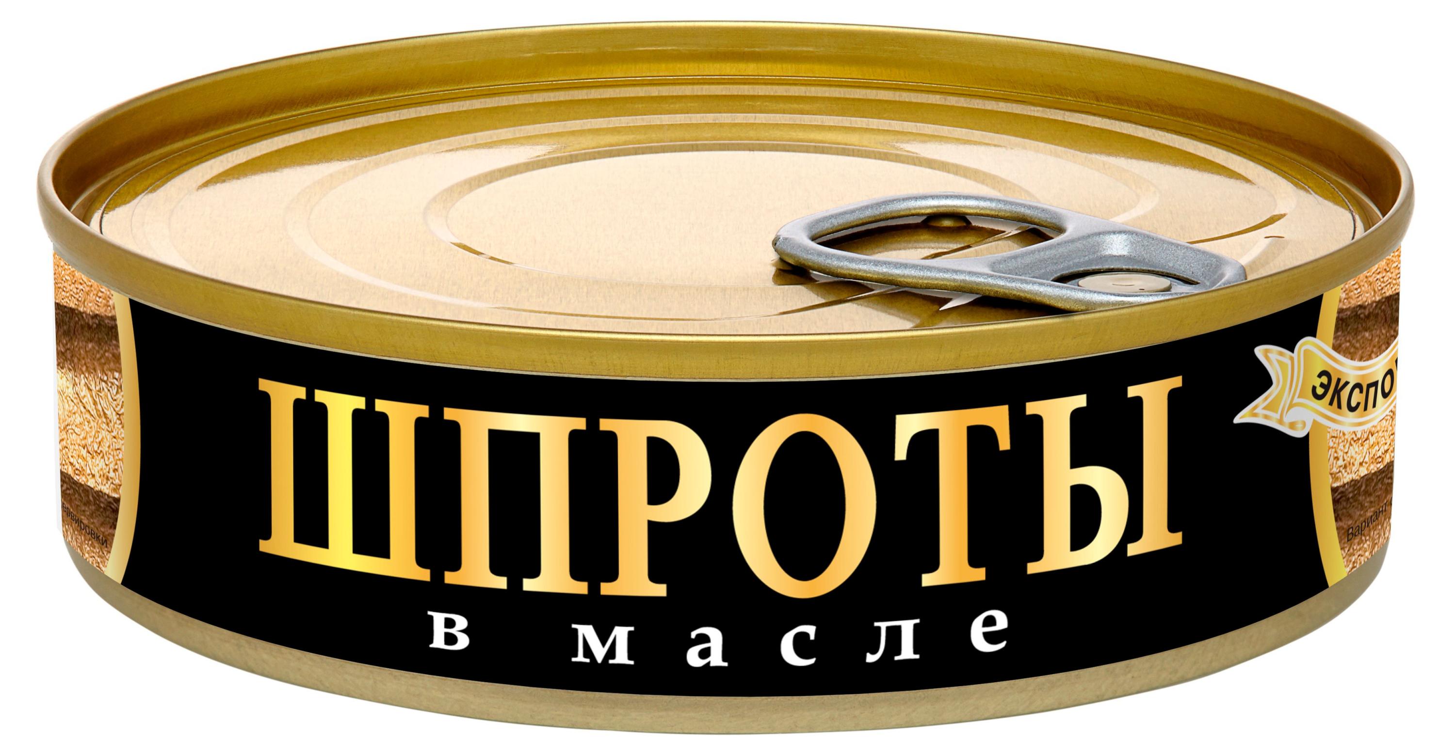 Шпроты Рыбный стандарть 1 в масле, 160 г