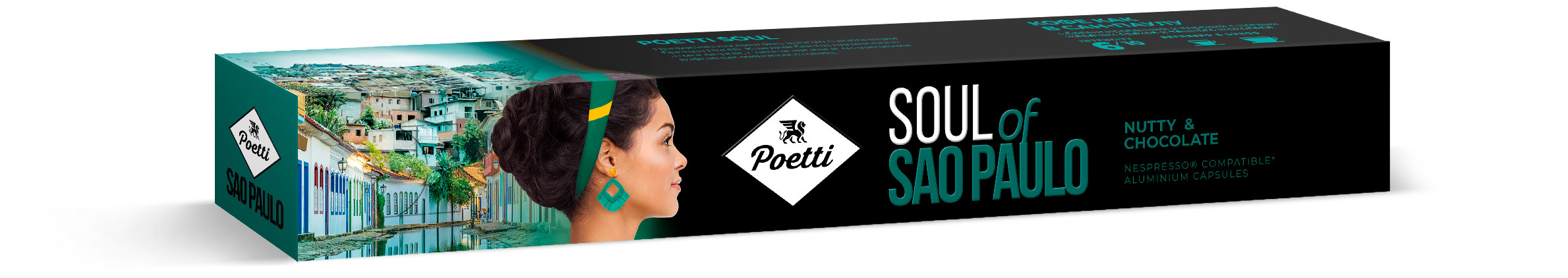 Кофе в капсулах Poetti Soul Sao Paulo, 53 г