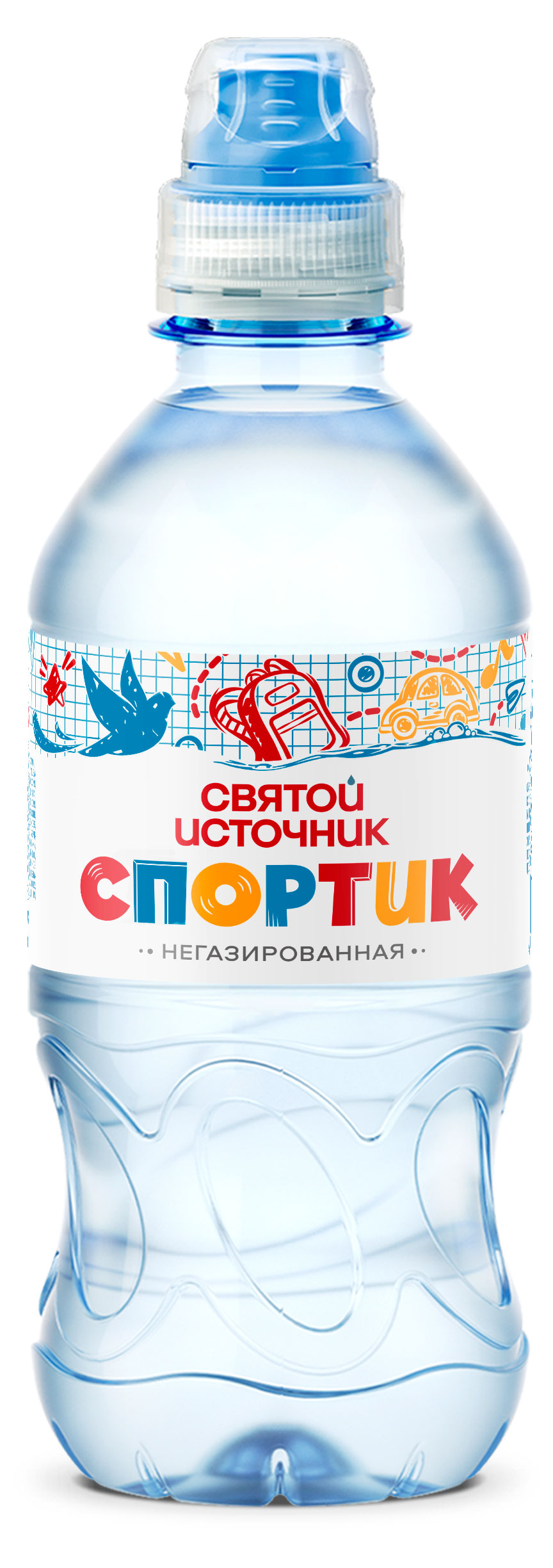 Вода питьевая детская Святой Источник Спортик негазированная, 0,33 л