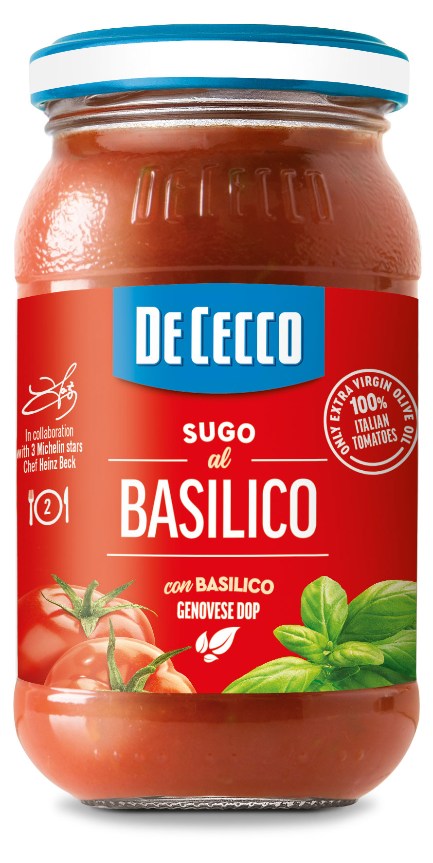 Соус томатный De Cecco Basilico с базиликом Италия, 200 г
