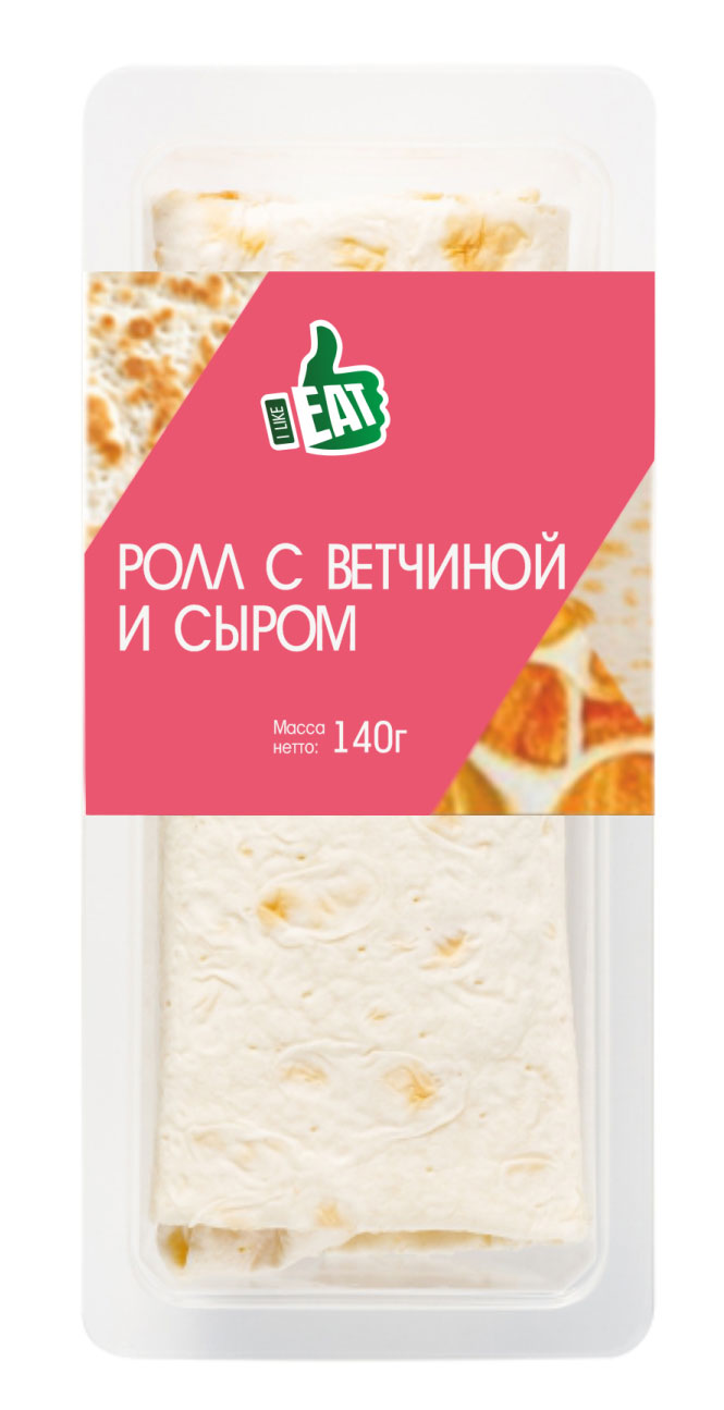 Ролл Великоросс с ветчиной и сыром, 140 г
