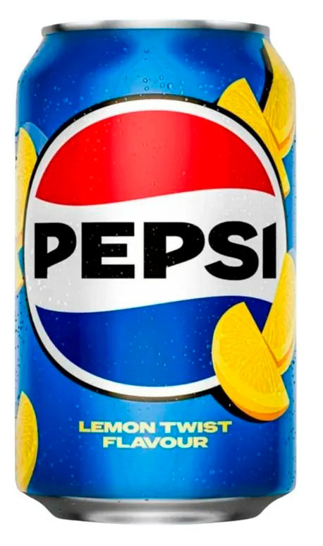 Напиток газированный Pepsi Lemon Twist с лимоном США, 330 мл