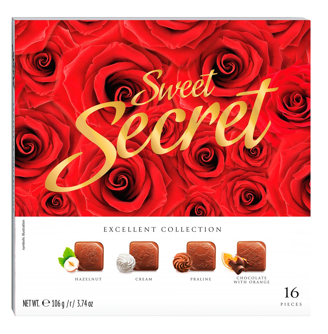 Набор конфеты Sweet Secret Sweet Secret Ассорти, 106 г