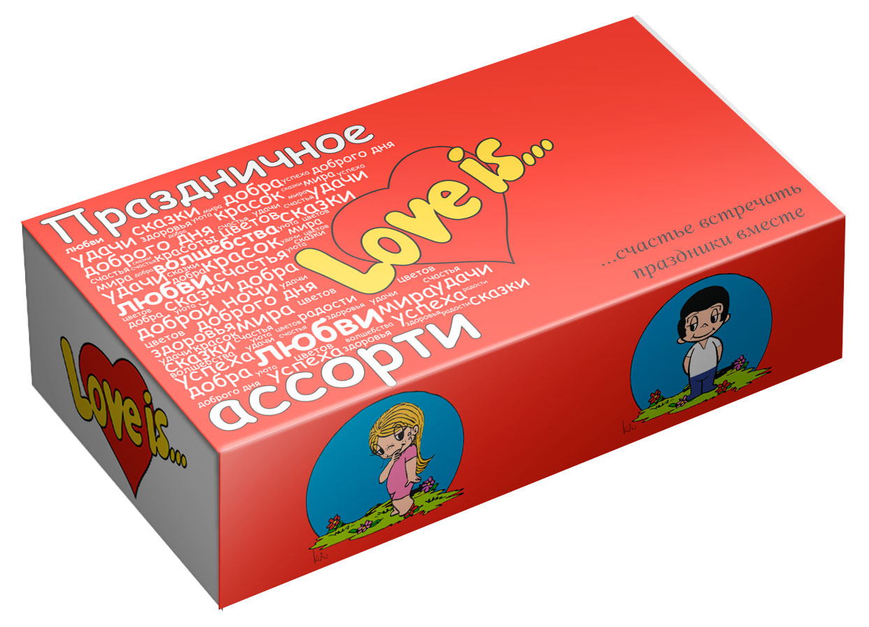 Жевательная резинка Love Is Пожелания Турция, 105 г