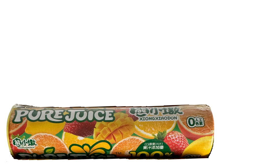 Мармелад Pure Juice клубника апельсин манго и лимон Китай, 60 г