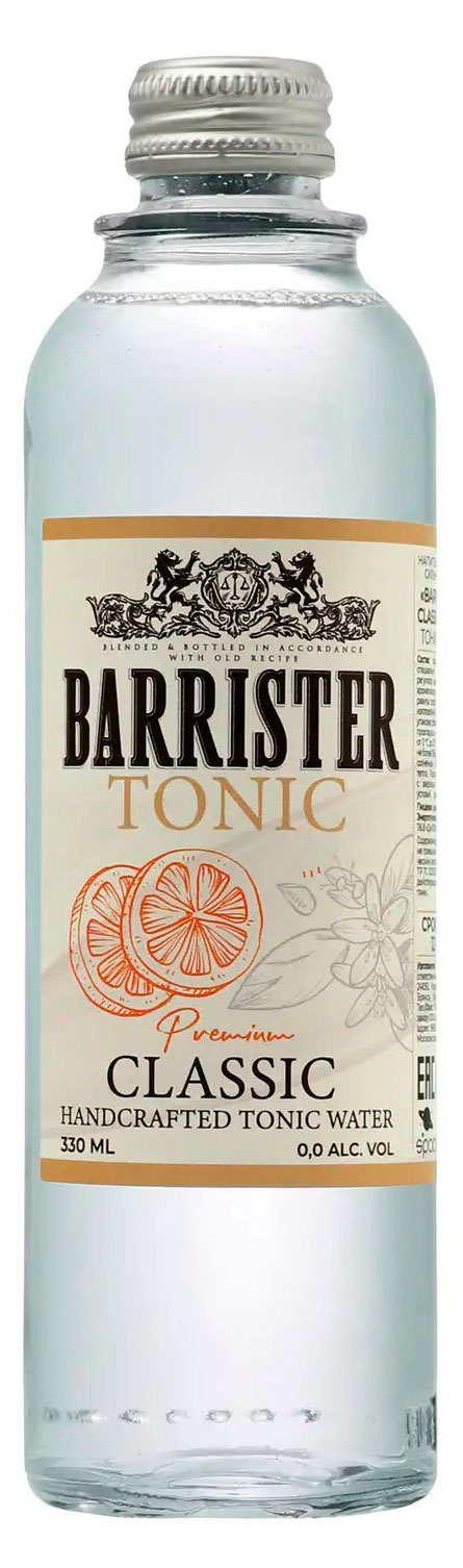 Тоник Barrister Classic, 330 мл