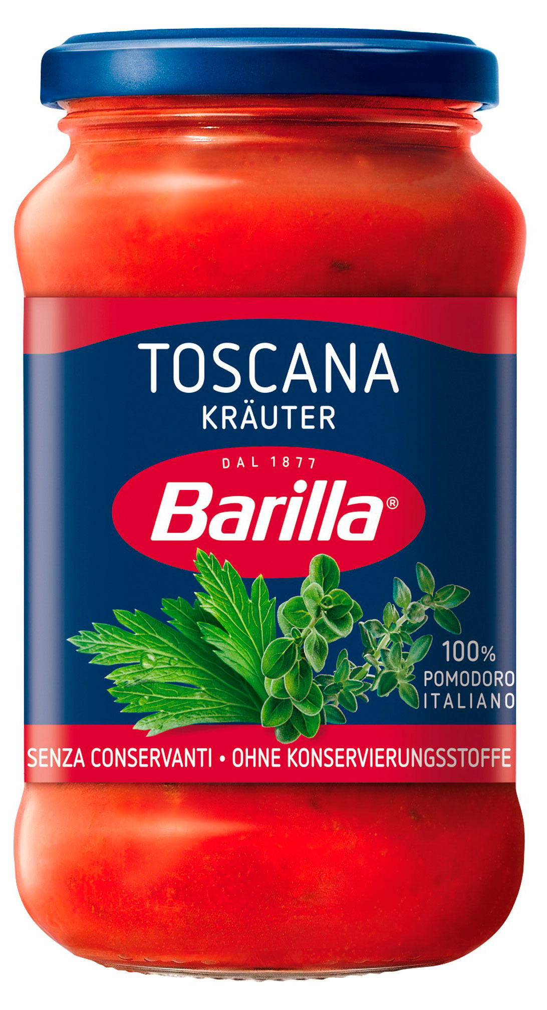 Соус Barilla Тоскана томатный с ароматными травами Италия, 400 г