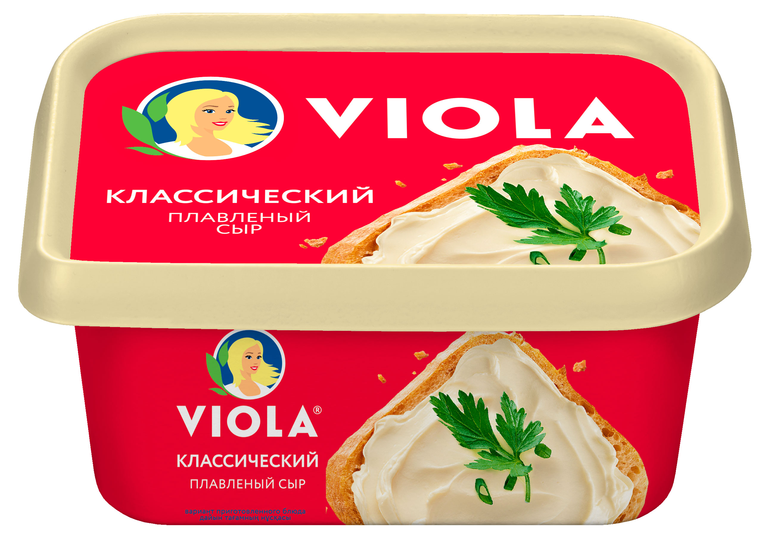 Сыр плавленый Viola Классический ванночка 35% БЗМЖ, 400 г