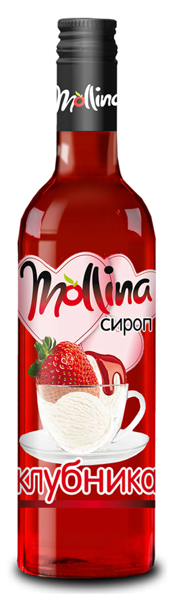 Сироп Mollina клубничный, 345 г