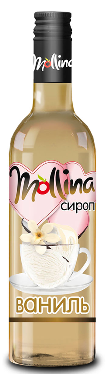 Сироп Mollina со вкусом ванили, 345 г
