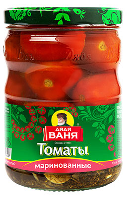 Томаты Дядя Ваня маринованные, 950 г