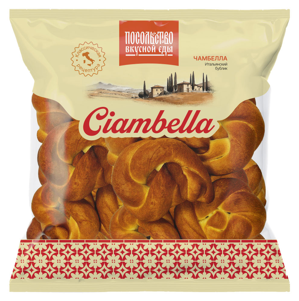 Чамбелла Посольство вкусной еды с ароматом ванили, 350 г