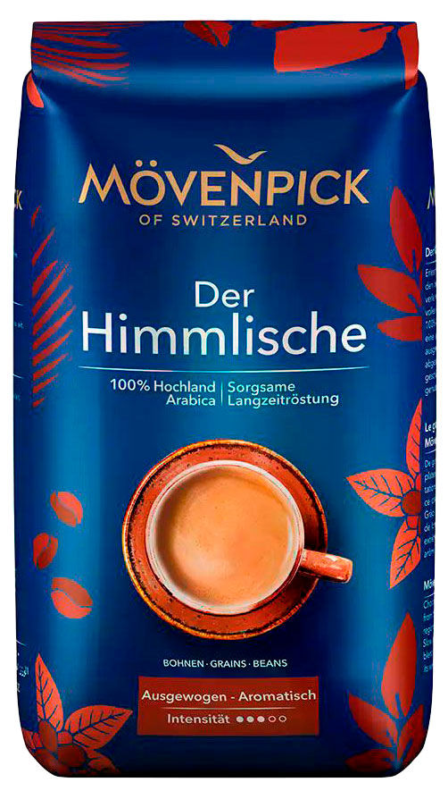 Кофе в зернах MOVENPICK Der Himmlische Швейцария, 1 кг
