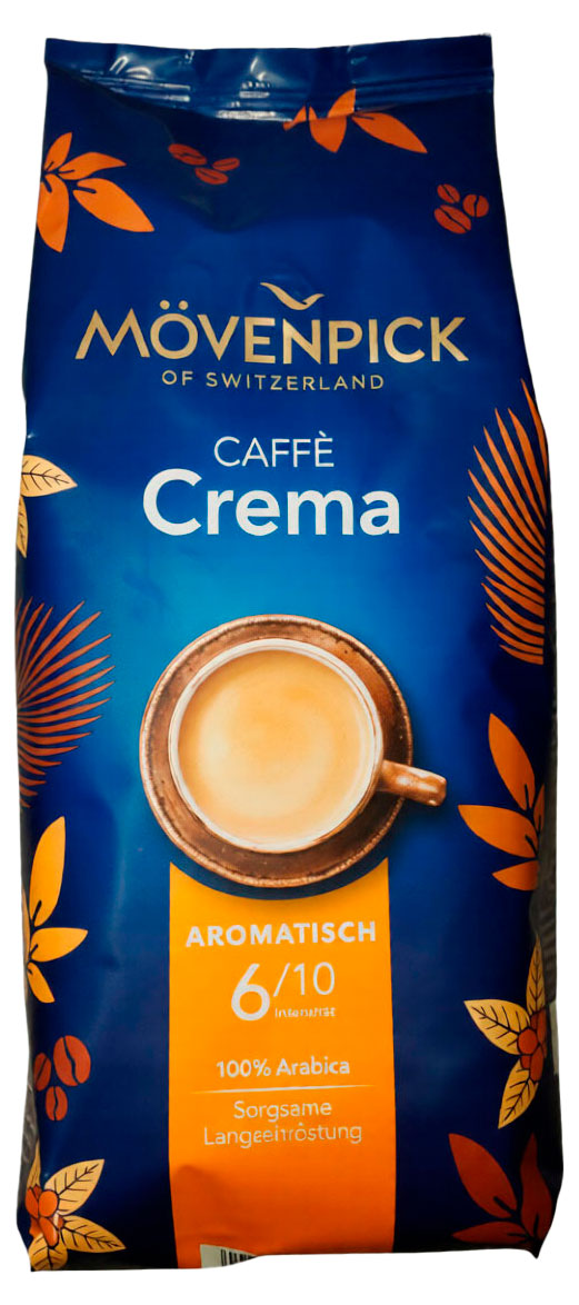 Кофе в зернах MOVENPICK Caffe Crema Швейцария, 1 кг