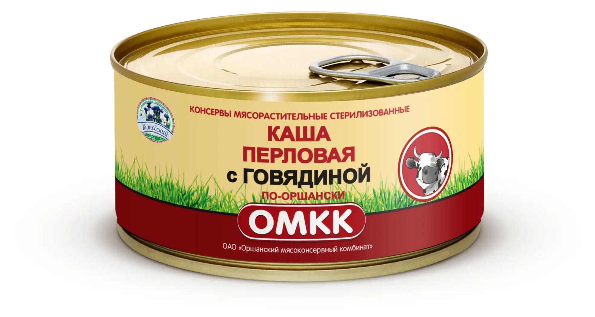 Каша перловая ОМКК с говядиной по-оршански Беларусь, 325 г